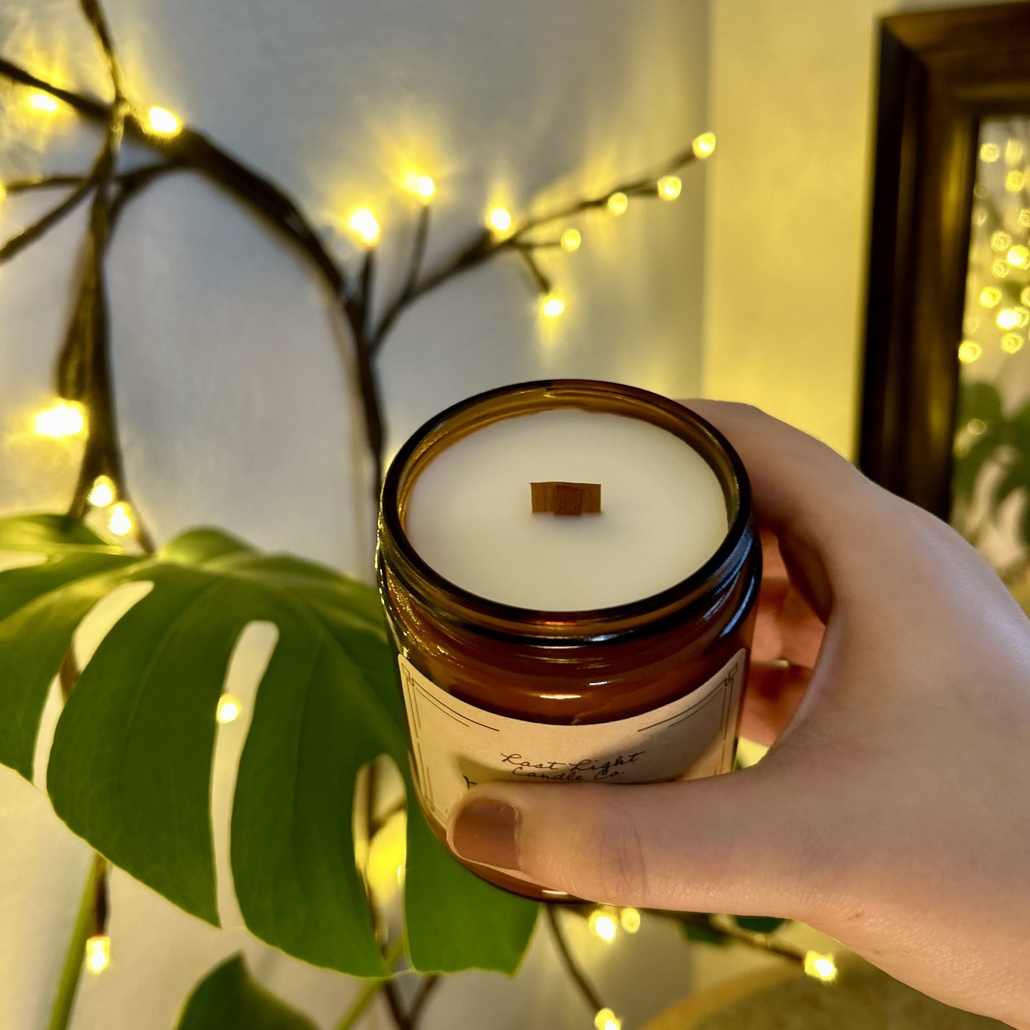 Lavender Lemon Essential Oil Aromatherapy Candle 9 oz