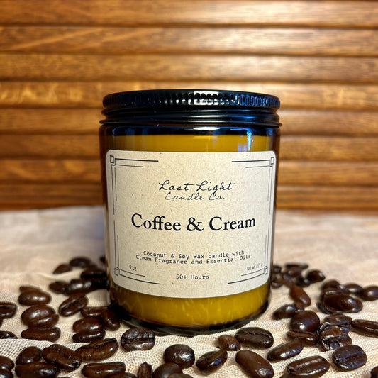 Coffee & Cream Candle 9 oz