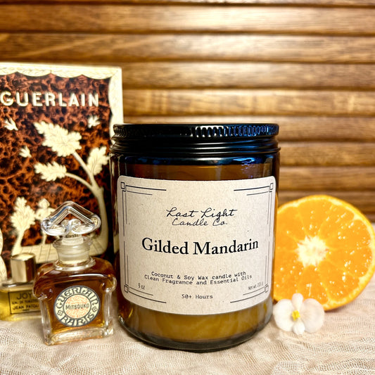 Gilded Mandarin Candle 9 oz