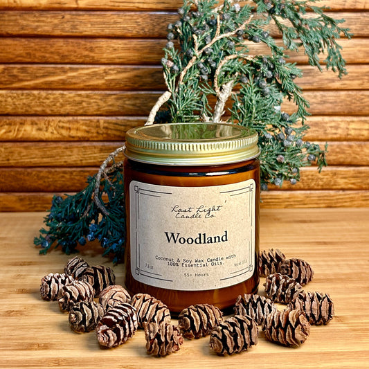 Woodland Essential Oil Aromatherapy Candle 9 oz